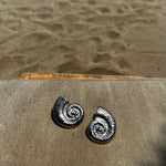 Silver Caracol Earrings